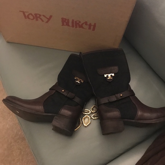 Tory Burch Shoes - Authentic Tory Burch Leona Boots